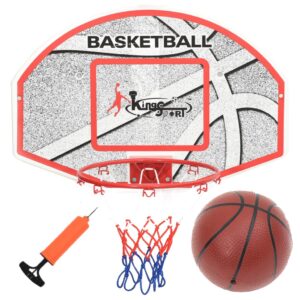 5-tlg. Basketball-Set für die Wandmontage 66×44,5 cm