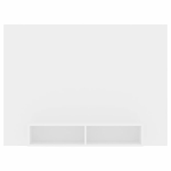 TV-Wandschrank Weiß 135×23,5×90 cm Spanplatte