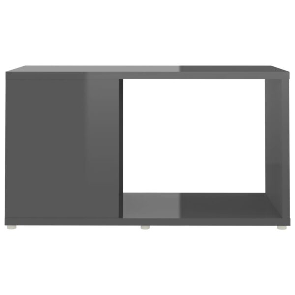 TV-Schrank Hochglanz-Grau 60x24x32 cm Spanplatte