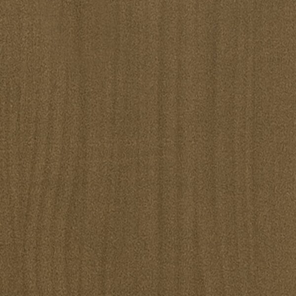 Beistellschrank Honigbraun 35,5×33,5×76 cm Massivholz Kiefer