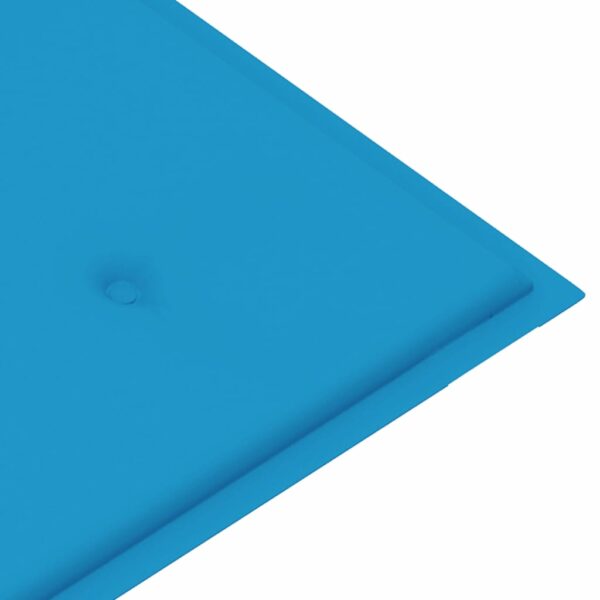 Gartenbank-Auflage Blau 100x50x3 cm