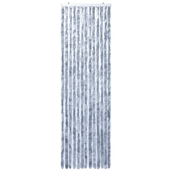 Insektenschutz-Vorhang Silbern 56×200 cm Chenille