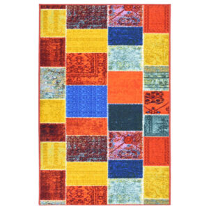 Teppichläufer Mehrfarbig 80×100 cm