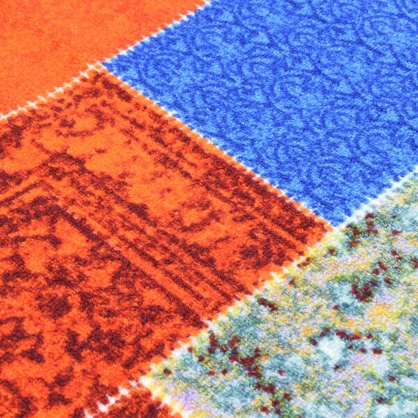 Teppichläufer Mehrfarbig 80×200 cm