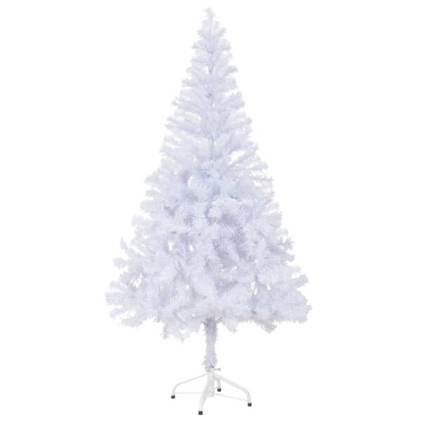 Künstlicher Weihnachtsbaum mit LEDs & Kugeln 150 cm 380 Zweige