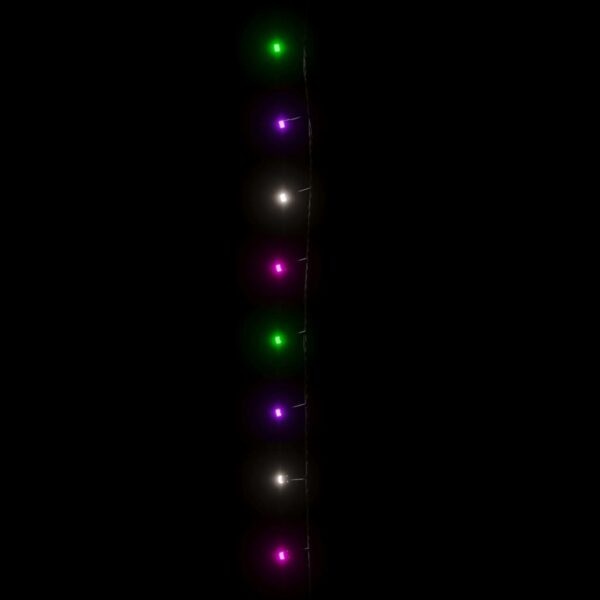 LED-Lichterkette mit 150 LEDs Pastell Mehrfarbig 15 m PVC