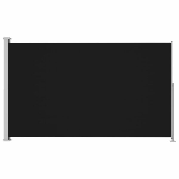 Seitenmarkise Ausziehbar 180×300 cm Schwarz