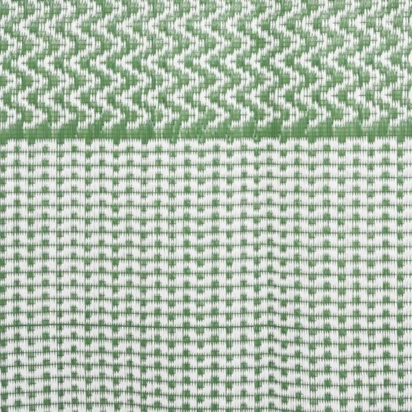 Outdoor-Teppich Grün 140×200 cm PP