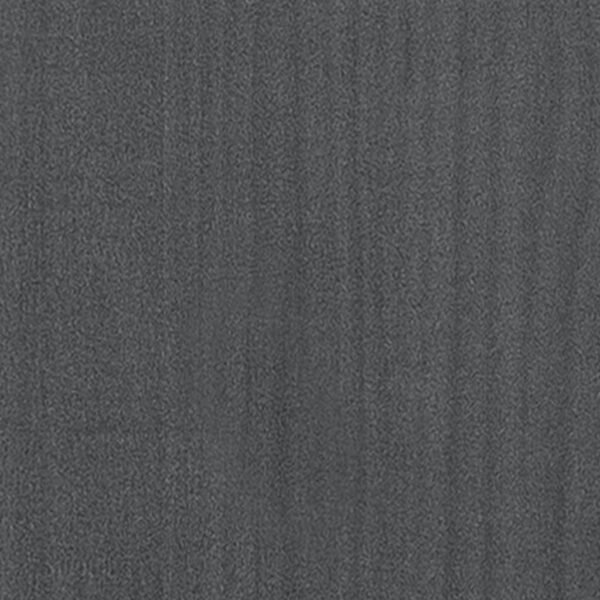 Pflanzkübel Grau 50x50x50 cm Massivholz Kiefer
